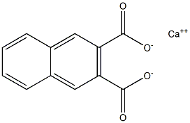 2,3-Naphthalenedicarboxylic acid calcium salt 结构式