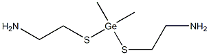 2,2'-[(Dimethylgermylene)bisthio]bis(ethanamine) 结构式