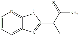 2-(3H-Imidazo[4,5-b]pyridin-2-yl)propanethioamide 结构式