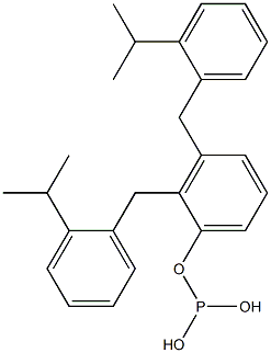 Phosphorous acid di(2-isopropylbenzyl)phenyl ester 结构式
