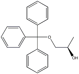 [R,(-)]-1-(Trityloxy)-2-propanol 结构式