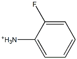 2-Fluoroanilinium 结构式