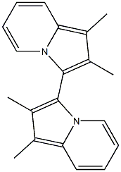 1,1',2,2'-Tetramethyl-3,3'-biindolizine 结构式