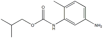 5-Amino-2-methylphenylcarbamic acid isobutyl ester 结构式