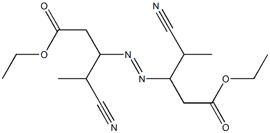 3,3'-Azobis(4-cyanovaleric acid)diethyl ester 结构式