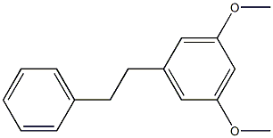 1,3-Dimethoxy-5-phenethylbenzene 结构式