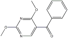 2,4-Dimethoxy-5-benzoylpyrimidine 结构式