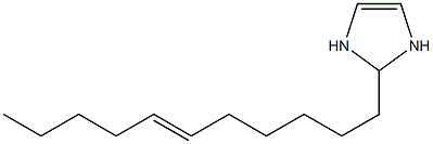 2-(6-Undecenyl)-4-imidazoline 结构式