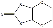 5,6-Dihydro-4,7-dioxa-1,3-benzodithiol-2-thione 结构式