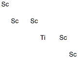 Titanium pentascandium 结构式