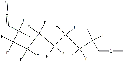 4,4,5,5,6,6,7,7,8,8,9,9,10,10,11,11-Hexadecafluoro-1,2,12,13-tetradecatetrene 结构式