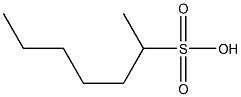 Heptane-2-sulfonic acid 结构式