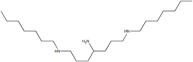 N,N''-Diheptylheptane-1,4,7-triamine 结构式