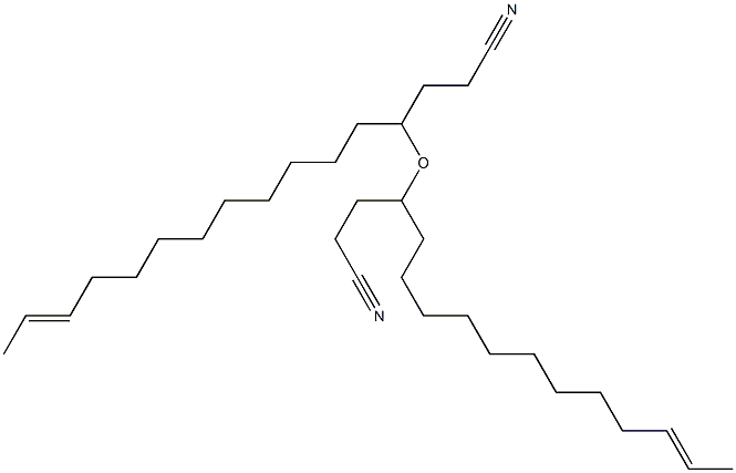 2-Cyanoethyl(11-tridecenyl) ether 结构式
