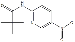 2,2-Dimethyl-N-(5-nitro-pyridin-2-yl)-propionamide 结构式