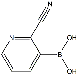 2-氰基-3-吡啶硼酸 结构式