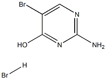 2-Amino-5-bromo-4-hydroxypyrimidine hydrobromide 结构式