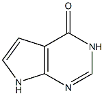 3,7-二氢吡咯-[2,3-D] 嘧啶-4-酮 结构式