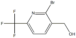 [2-Bromo-6-(trifluoromethyl)-3-pyridinyl]methanol 结构式