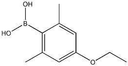 4-Ethoxy-2,6-dimethylphenylboronic acid 结构式