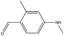 2-methyl-4-(methylamino)benzaldehyde 结构式