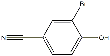 3-溴-4-羟基苯腈 结构式