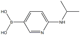 2-异丙胺基-5-吡啶硼酸 结构式