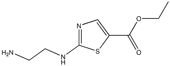 ethyl 2-(2-aminoethylamino)thiazole-5-carboxylate 结构式