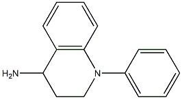 1-phenyl-1,2,3,4-tetrahydroquinolin-4-amine 结构式