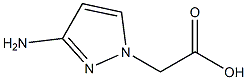 (3-amino-1H-pyrazol-1-yl)acetic acid 结构式