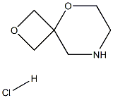 2,5-dioxa-8-azaspiro[3.5]nonane hydrochloride 结构式