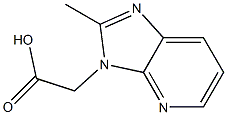 (2-Methyl-imidazo[4,5-b]pyridin-3-yl)-acetic acid 结构式