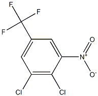 3-硝基-4,5-二氯三氟甲苯 结构式