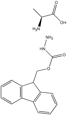 N-芴甲氧羰酰基-Β-丙氨酸 结构式