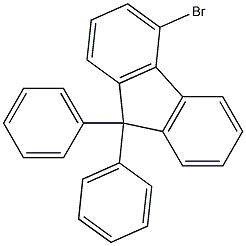 4-BroMo-9,9-diphenyl fluorene 结构式