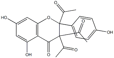 Triacetyl naringenin 结构式
