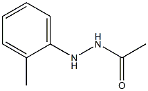 1-乙酰-2-邻甲基苯吲哚 结构式