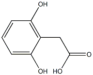 2,6-二羟基苯乙酸 结构式