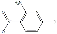 2-氯-5-硝基-6-氨基吡啶 结构式