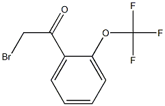 2-溴-2'-三氟甲氧基苯乙酮 结构式