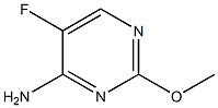 2-甲氧基-4-氨基-5-氟嘧啶 结构式