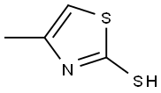 2-巯基-4-甲基噻唑 结构式