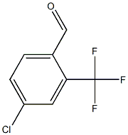 2-三氟甲基-4-氯苯甲醛 结构式