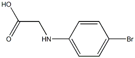 4-溴-L-苯甘氨酸 结构式