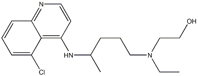 羟氯喹杂质8 结构式