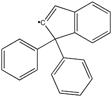 1,1-二苯基-2-肼基自由基 结构式