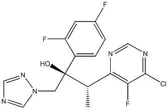 伏立康唑相关化合物8 结构式