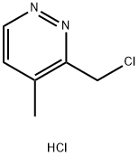 3-(chloromethyl)-4-methylpyridazine hydrochloride 结构式