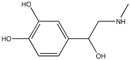 肾上腺素杂质2盐酸盐 结构式