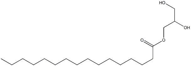 软脂酸甘油酯(1,1,1-13C3, 99%) 结构式